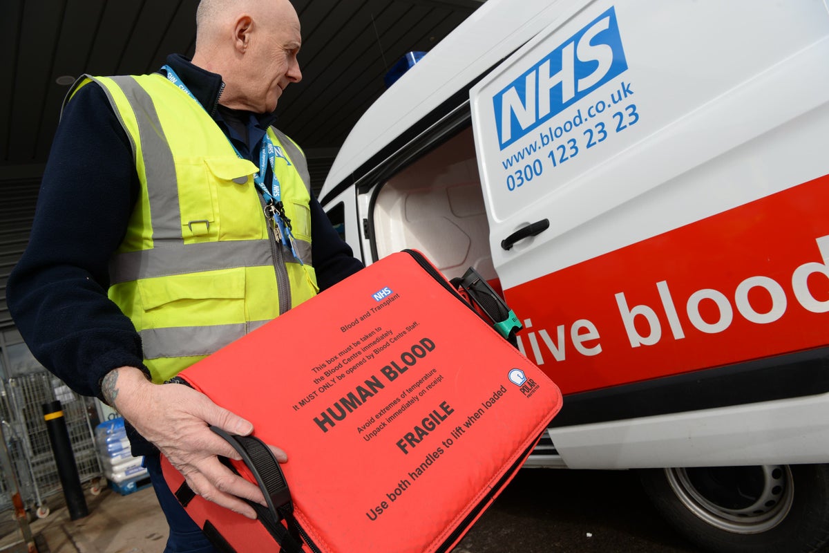 NHS alert over shortage of type-O blood following hospital cyberattack