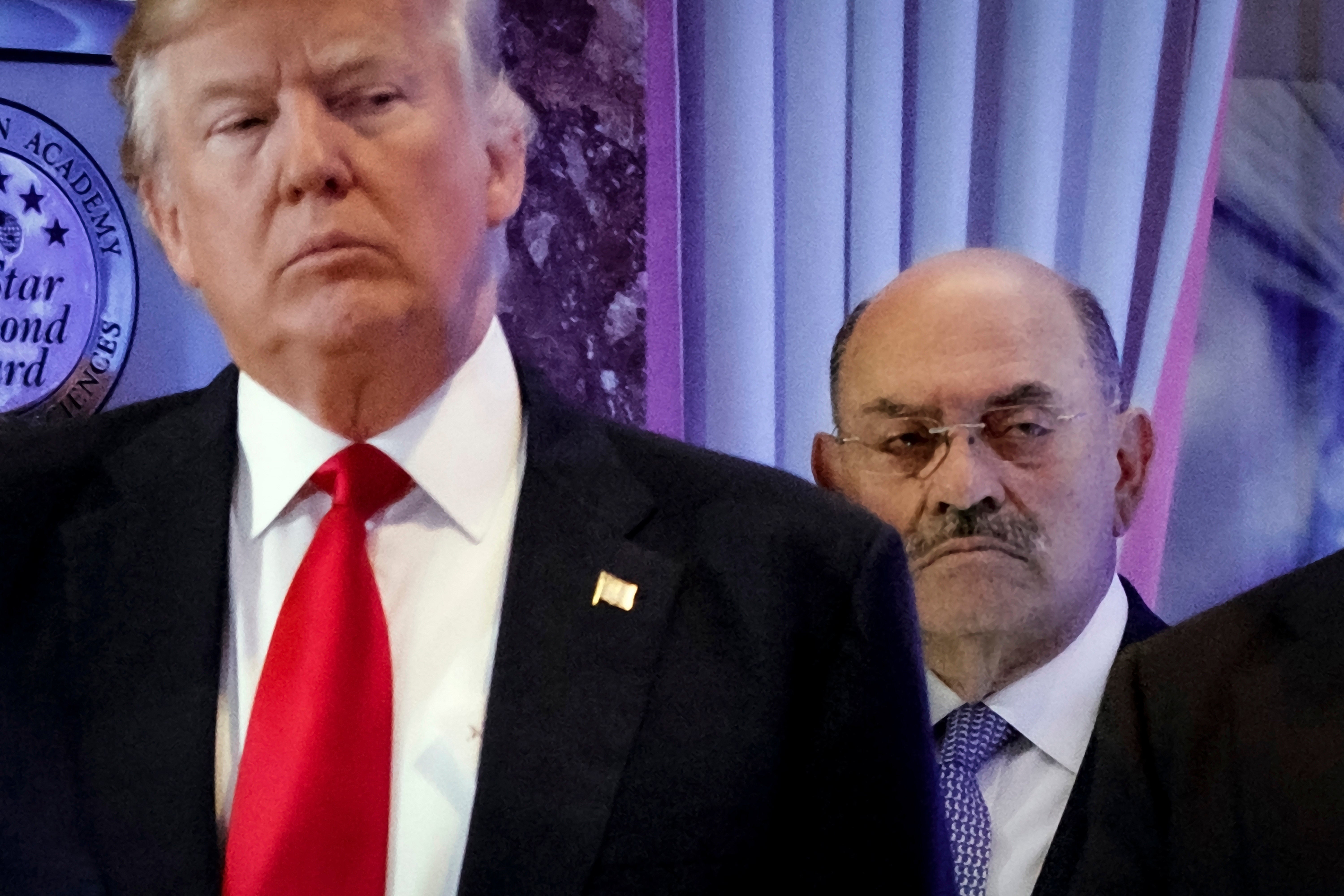 Donald Trump and Allen Weisselberg