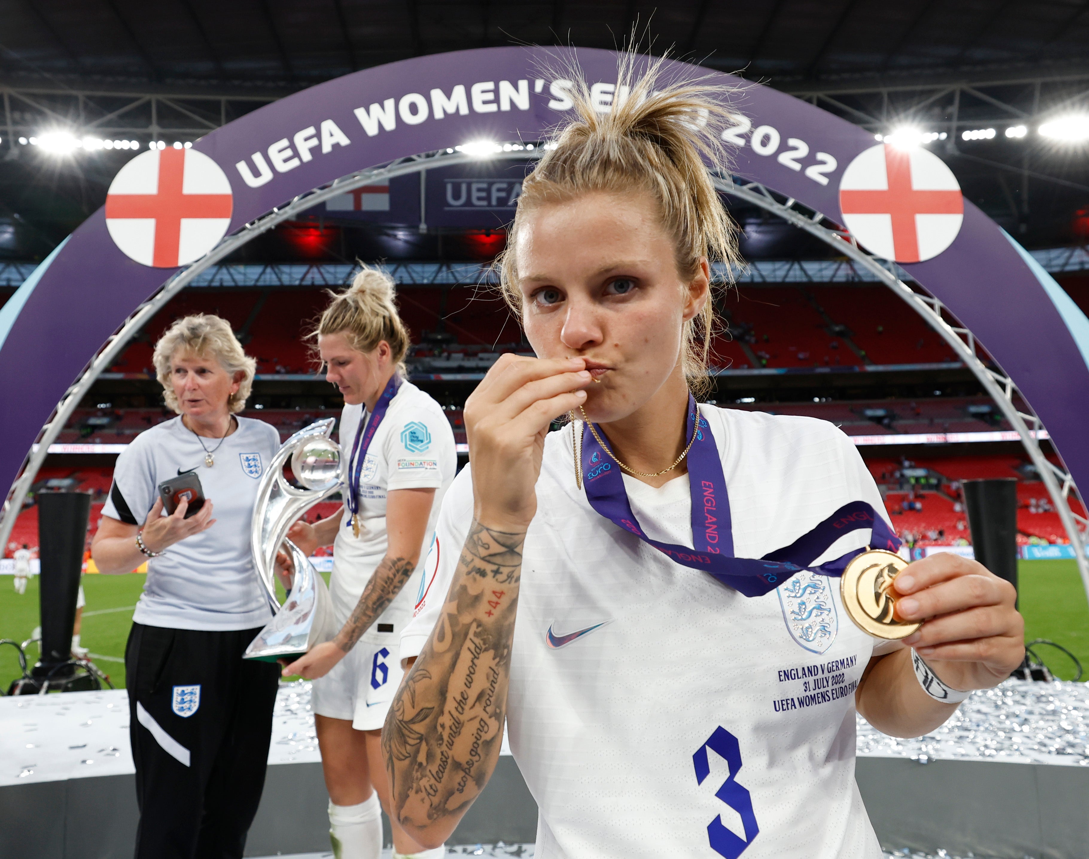Rachel Daly was one of the stars of England’s Euro 2022 success