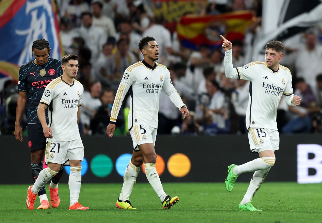 Valverde scored the late equaliser