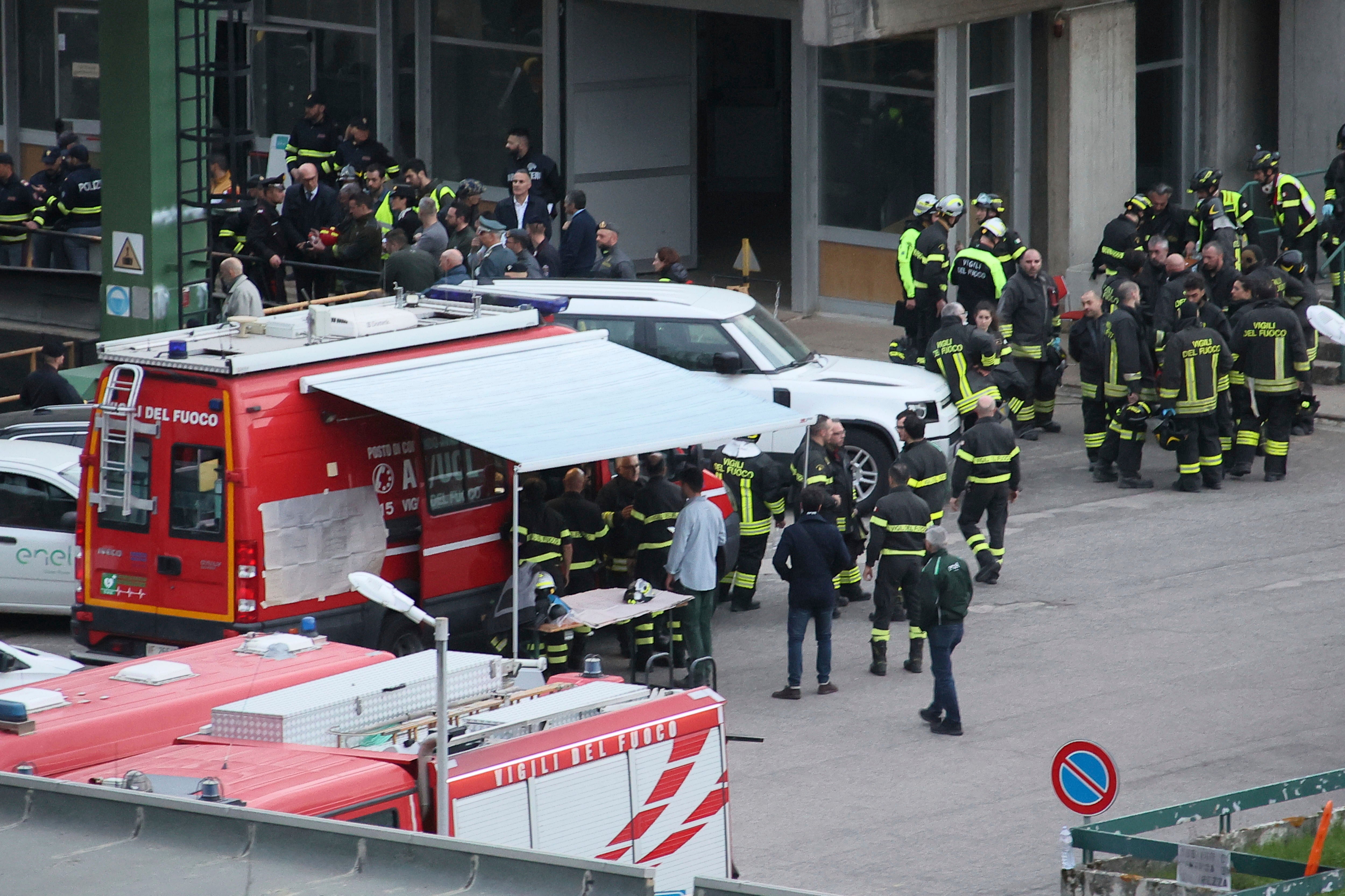 ITALIA-EXPLOSIÓN HIDROELÉCTRICA