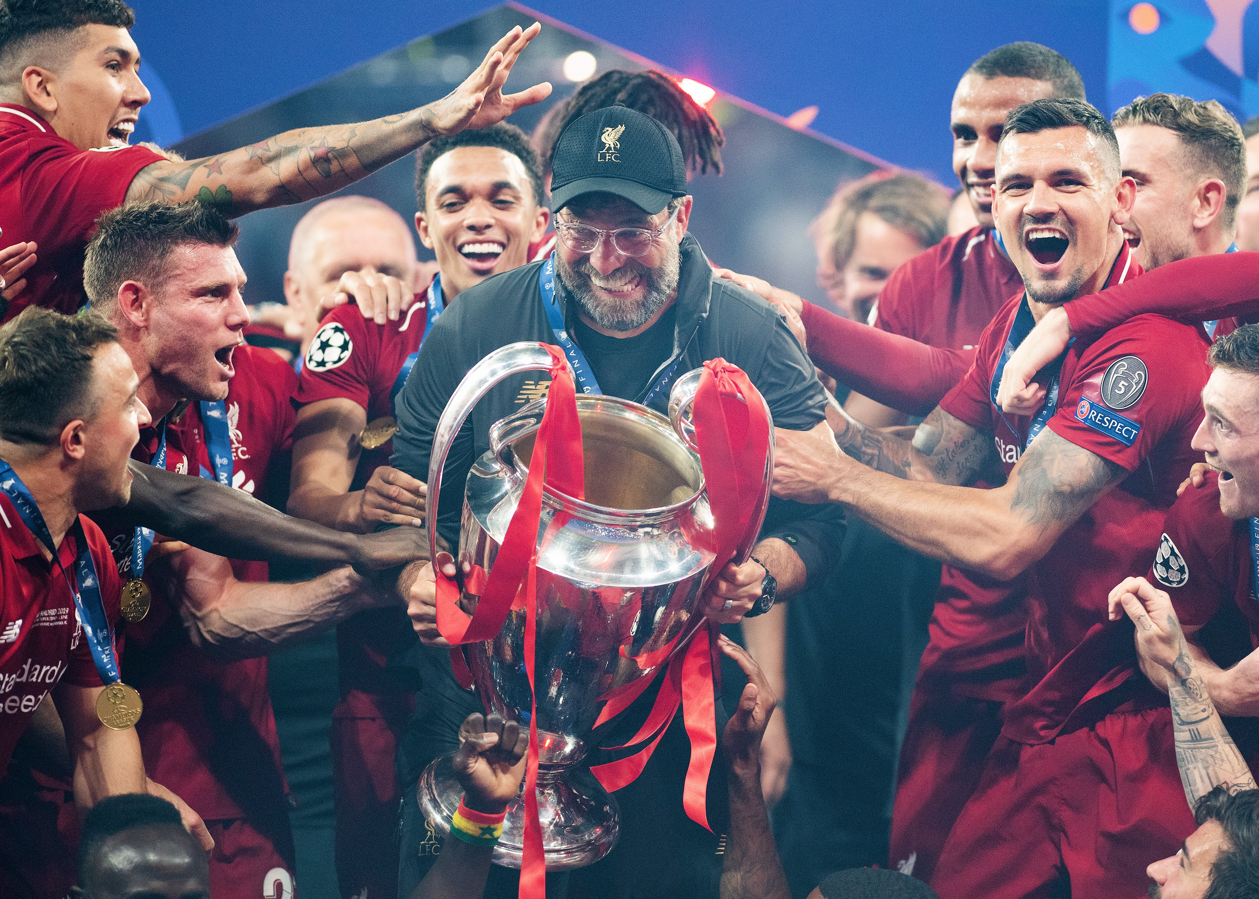 Jurgen Klopp only won one Champions League with Liverpool