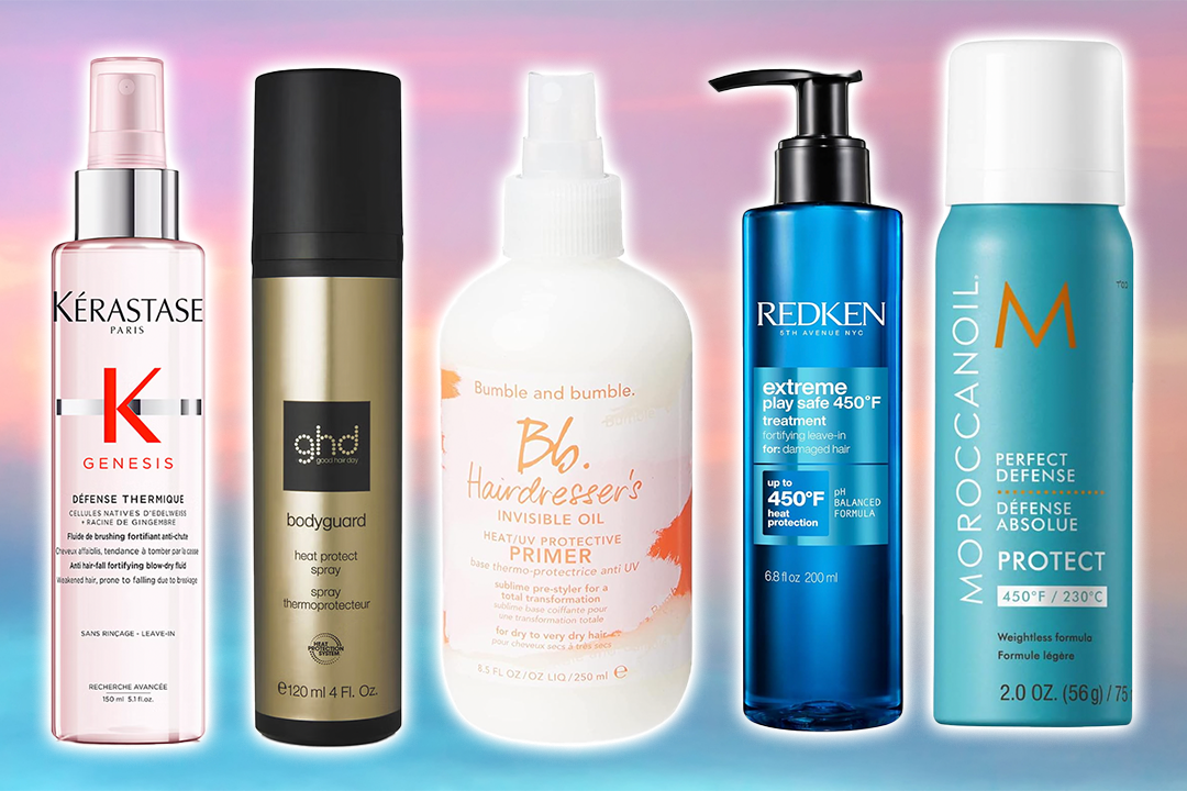 11 best heat protection sprays to keep hair healthy, strong and glossy