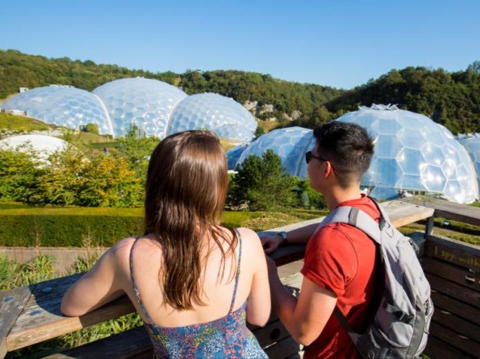 Staycation destination? Only if you happen to live in west Cornwall and visit the Eden Project for a day