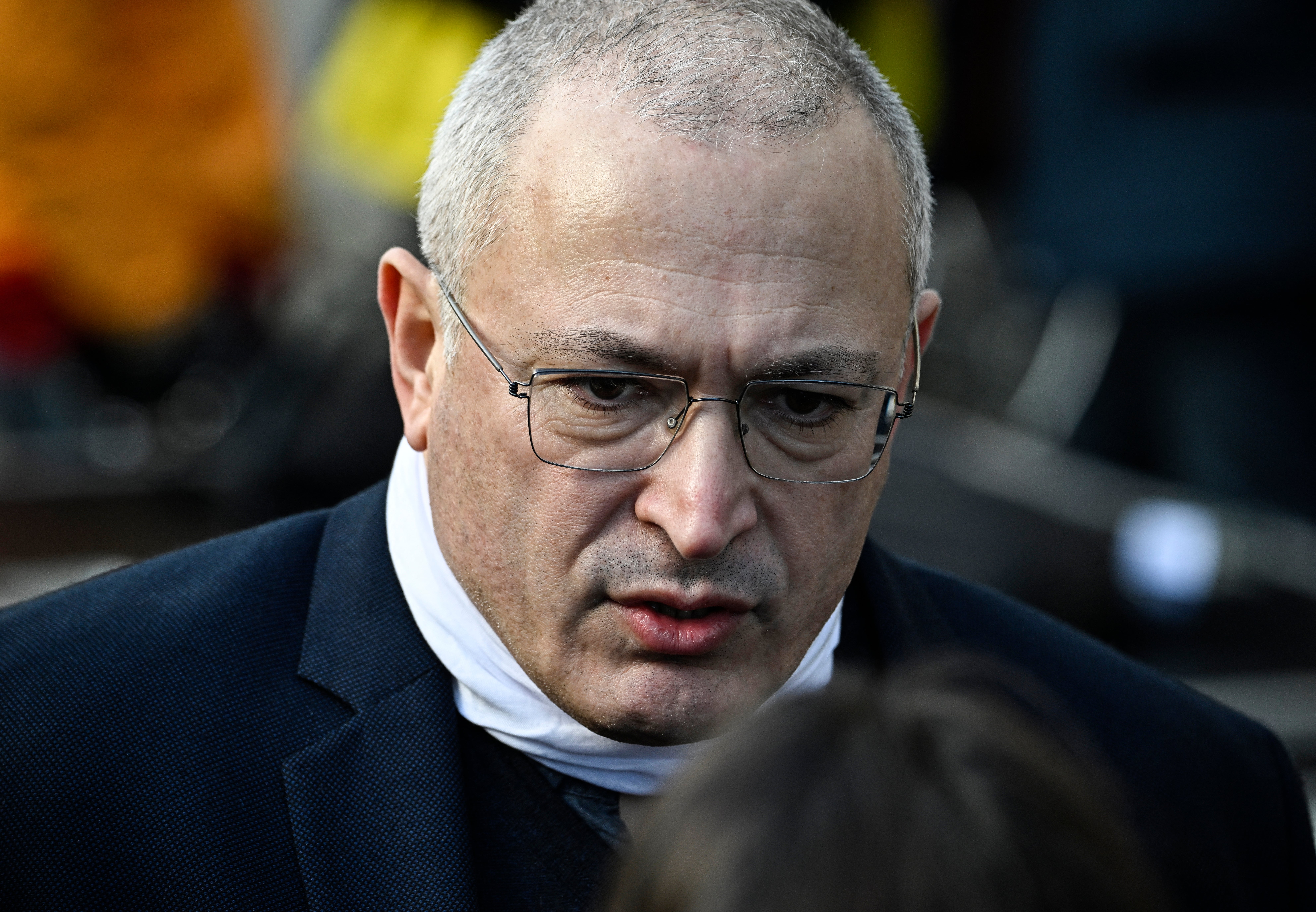 <p>Exiled Russian former oligarch and now opposition figure Mikhail Khodorkovsky</p>