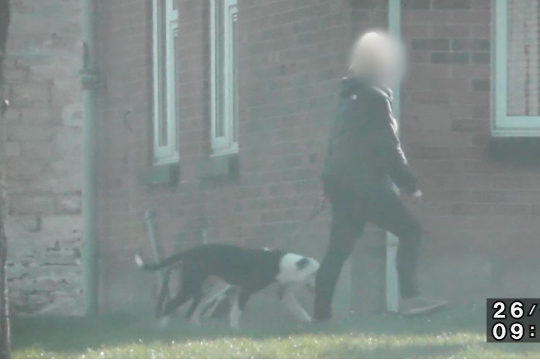 Footage showed Rogers walking unaided before her medical assessment (City of London Police)