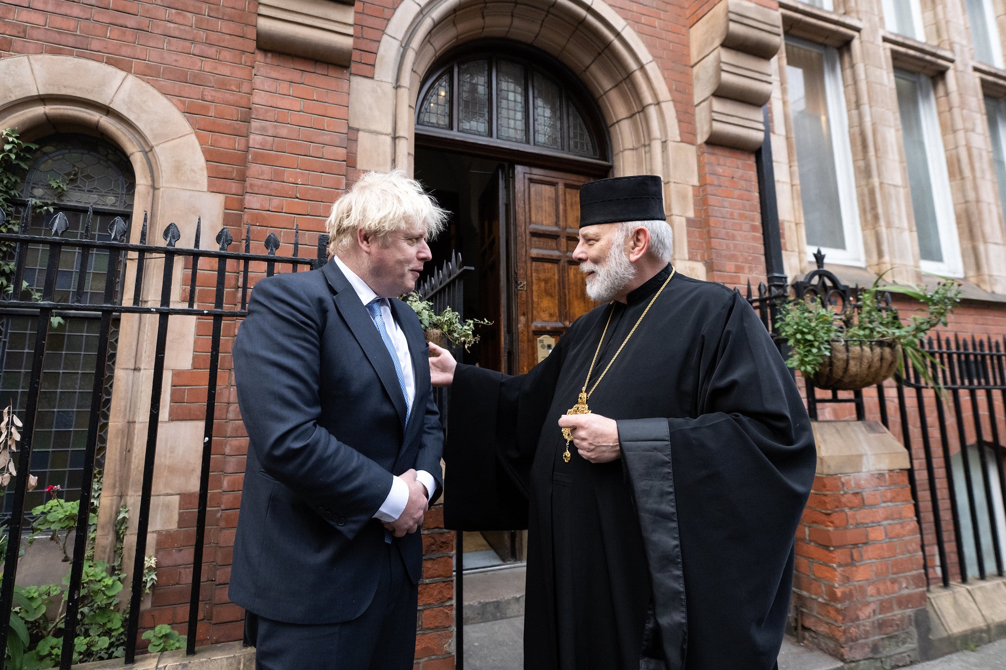 Boris Johnson called on the bishop for advice at the start of the full-scale invasion