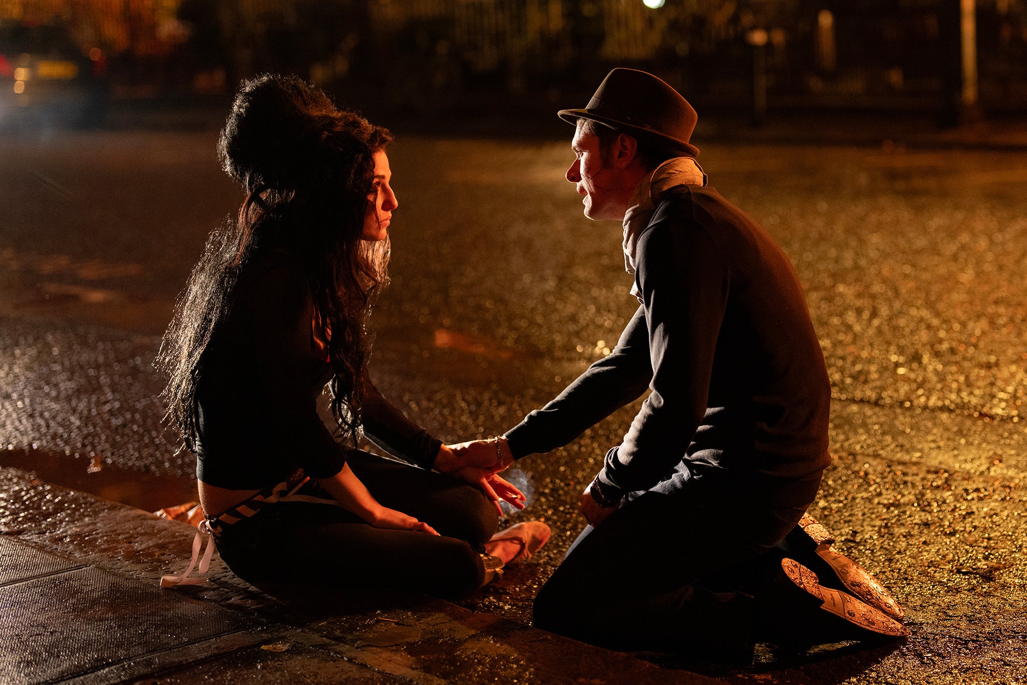 ‘A love story’: Abela and Jack O’Connell in ‘Back to Black’