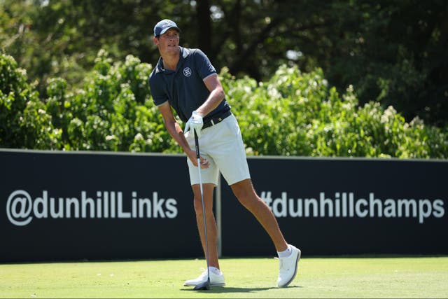 <p>Christo Lamprecht is a rising star of golf </p>
