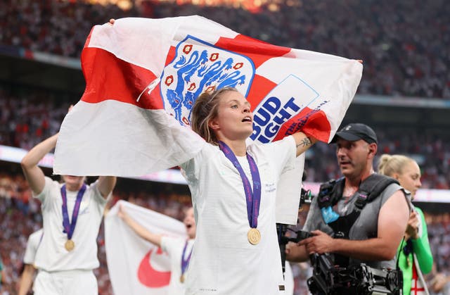 <p>Rachel Daly played at left-back and started every game as England won the Euro 2022 </p>
