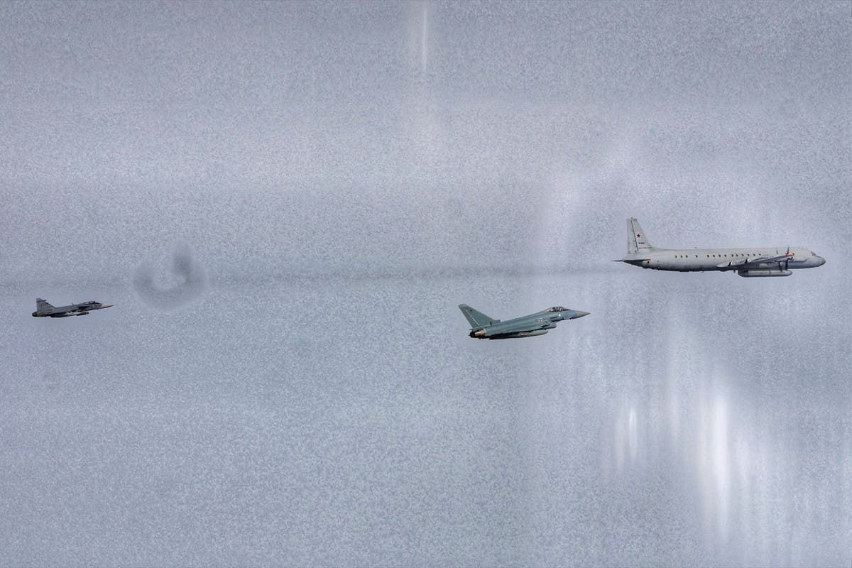 Nato jets intercept Russian spy plane over Sweden