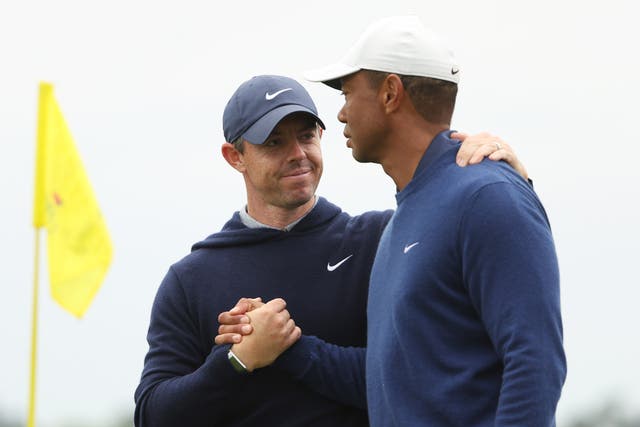 <p>Rory McIlroy will try to ignore hostilities between the PGA Tour and the Saudi Arabia-backed LIV Golf as he attempt to finally win the Masters </p>