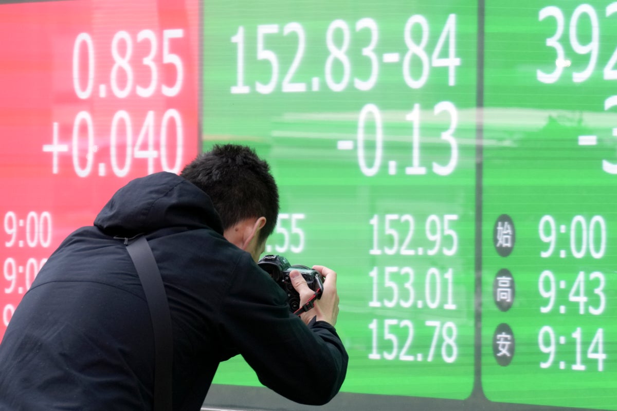 Stock market today: Asian shares are mixed, taking hot US inflation data in stride
