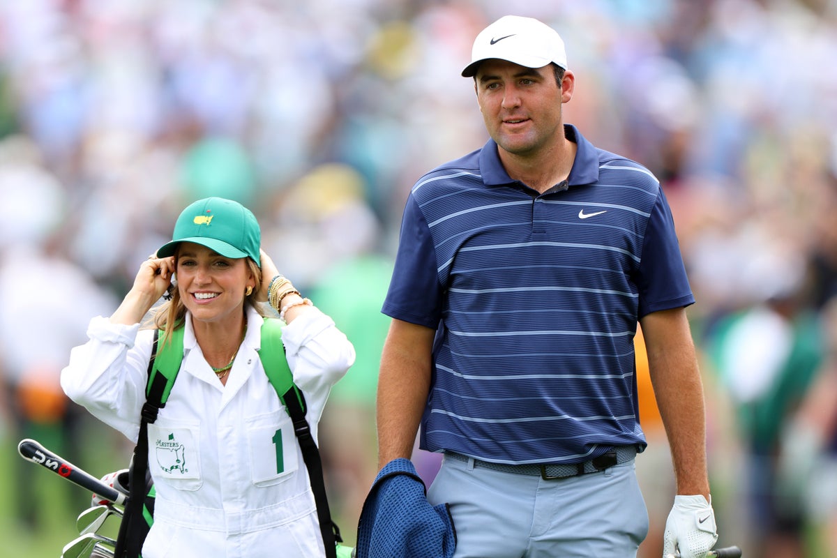 Scottie Scheffler wins The Masters as pregnant wife Meredith prepares to go into labour