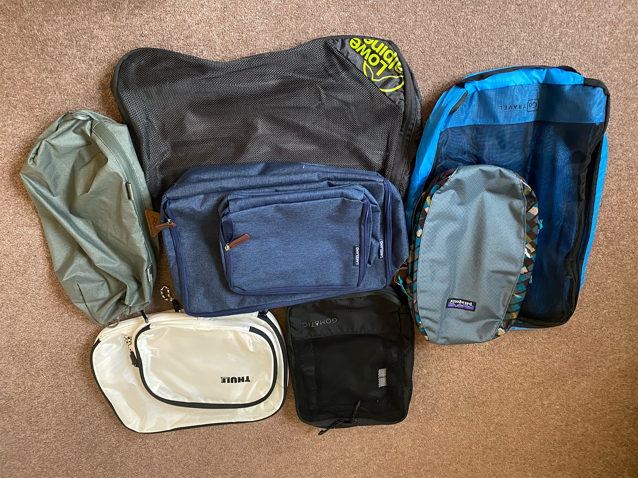 A selection of the best packing cubes we tested