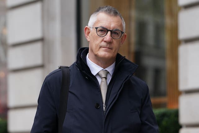Former managing director of Post Office Ltd David Smith gave evidence to the inquiry on Thursday (Lucy North/PA)