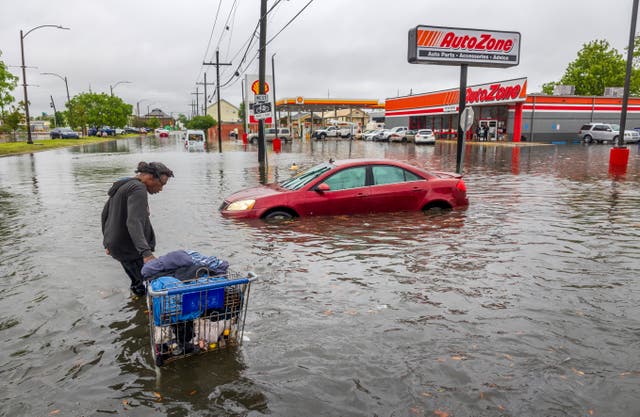 APTOPIX Severe Weather Louisiana