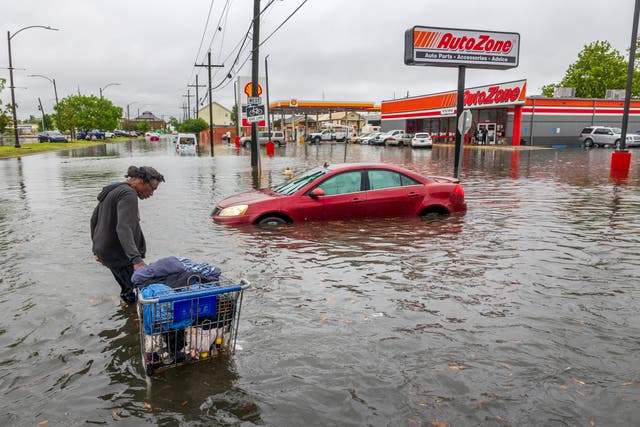 APTOPIX Severe Weather Louisiana