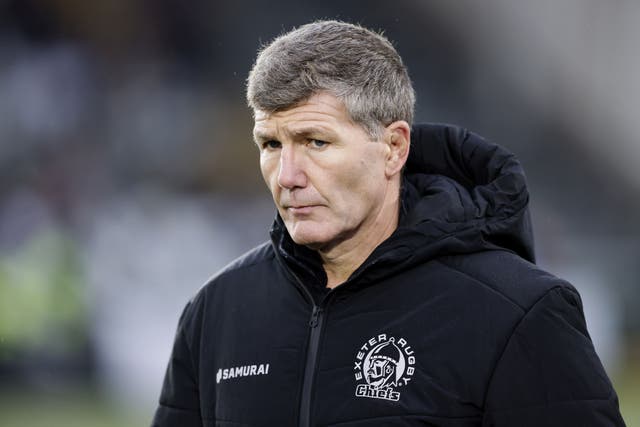 Rob Baxter wants his side to use the experience of winning in France to get a result on Sunday (Richard Sellers/PA)