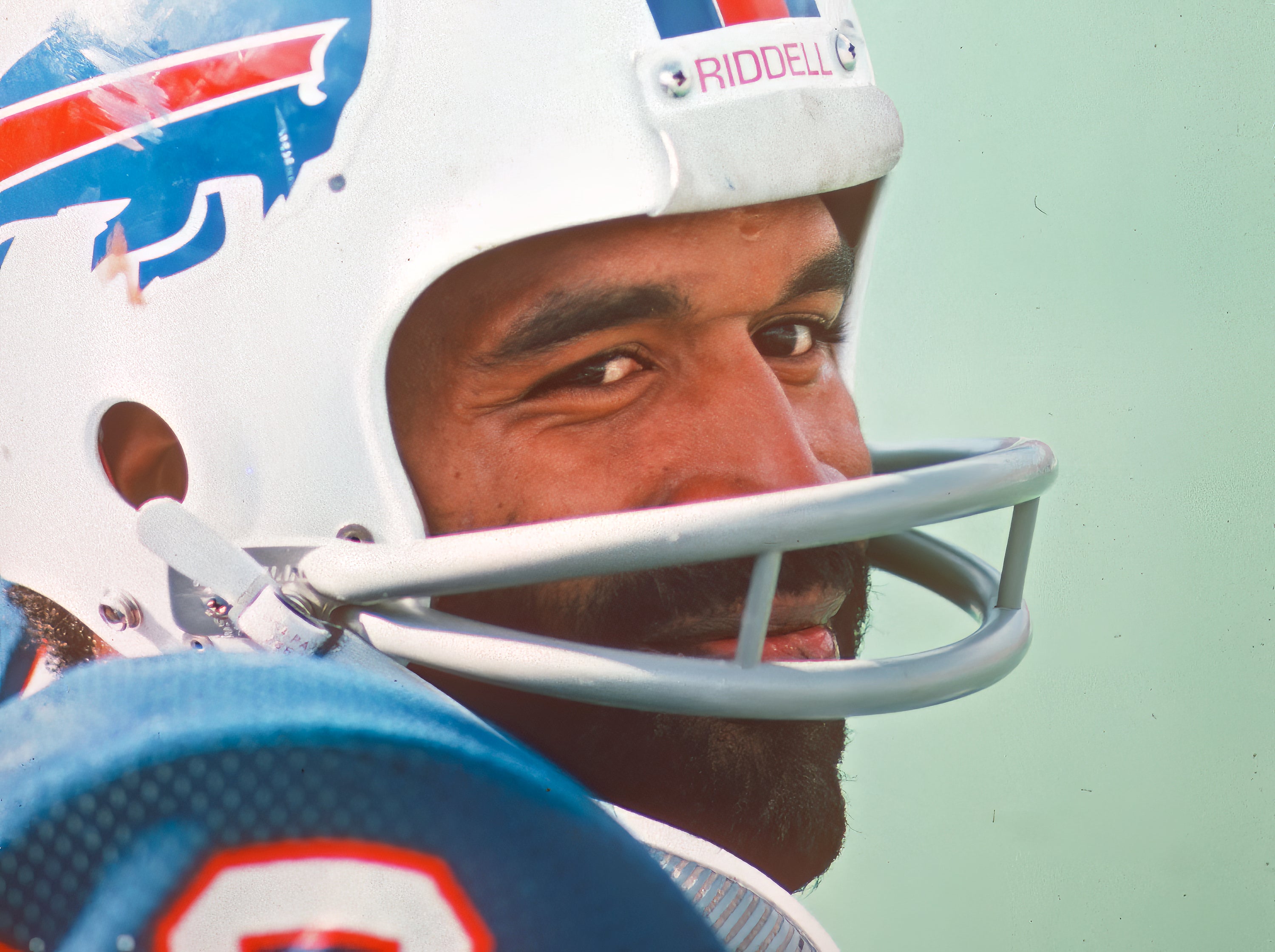 Running back O.J. Simpson of the Buffalo Bills looks on from the sideline during a game against the Denver Broncos at Rich Stadium on October 5, 1975 in Orchard Park, New York