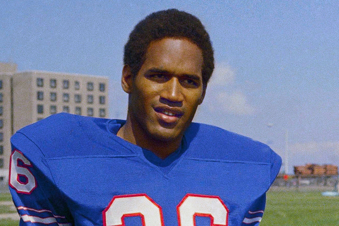 OJ Simpson playing for the Buffalo Bills in 1969
