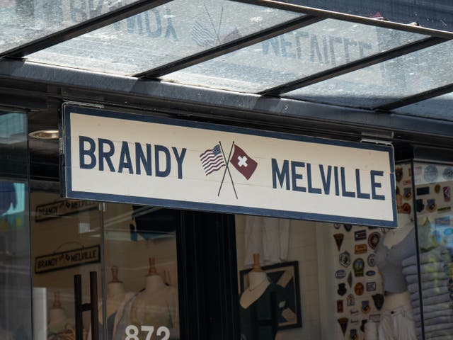 <p>Brandy Melville store in Vancouver, Canada </p>