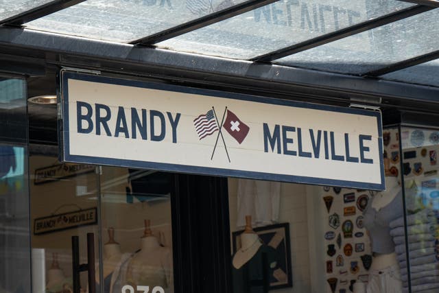 <p>Brandy Melville store in Vancouver, Canada </p>