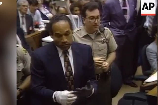 <p>Watch OJ Simpson’s iconic ‘if glove don’t fit, you must acquit’ court moment.</p>