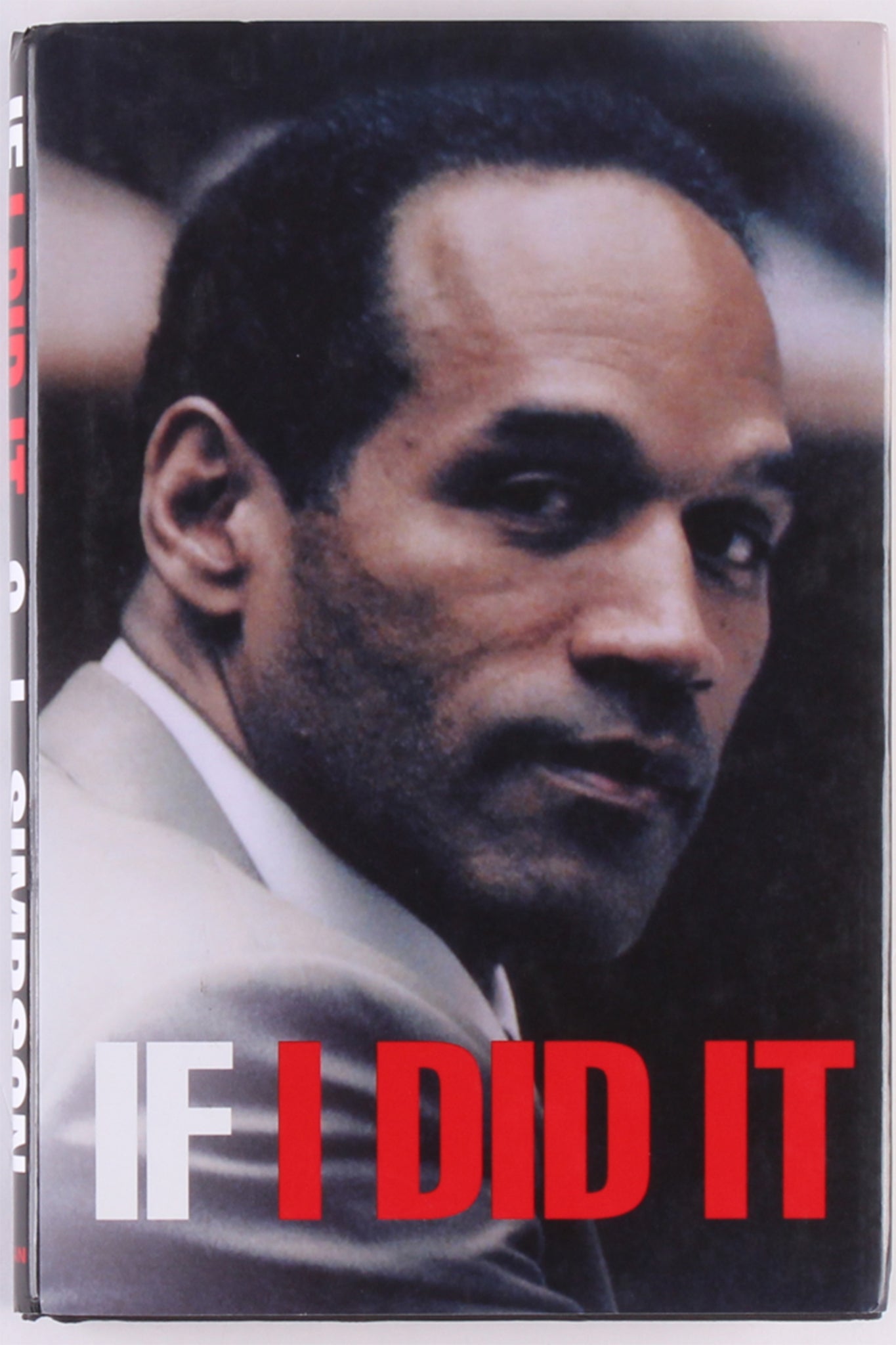 OJ Simpson 2006 book If I Did It Book cover