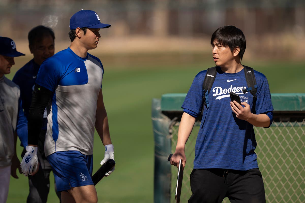 Former interpreter for baseball star Shohei Ohtani charged with bank fraud in sports betting case