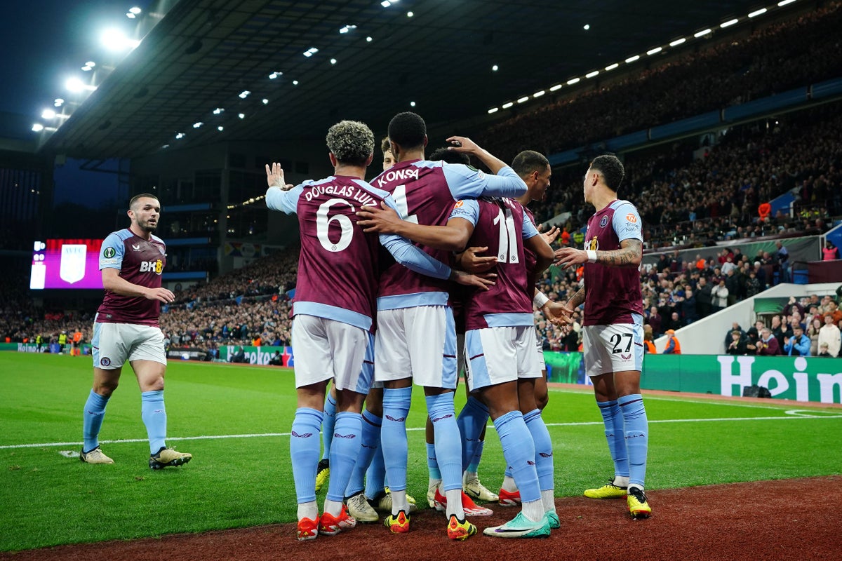 Villa make a right royal impression with narrow Europa Conference League victory