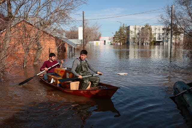 RUSIA-INUNDACIONES