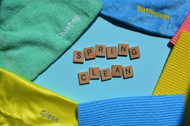 A spring clean could be an opportunity to stay in control of your money (Alamy/PA)