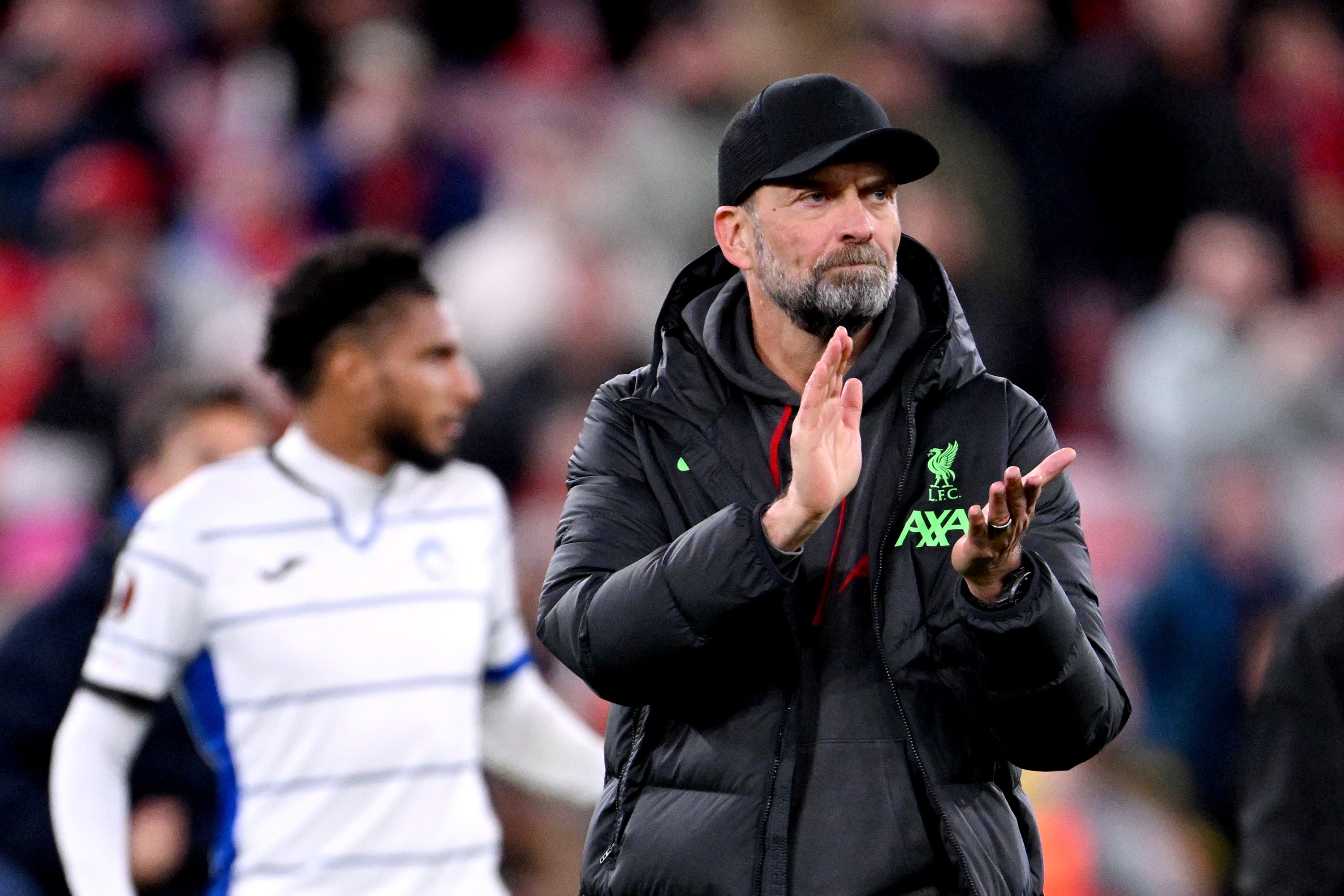Jurgen Klopp can do nothing but applaud the top-class performance Atalanta put in against Liverpool.