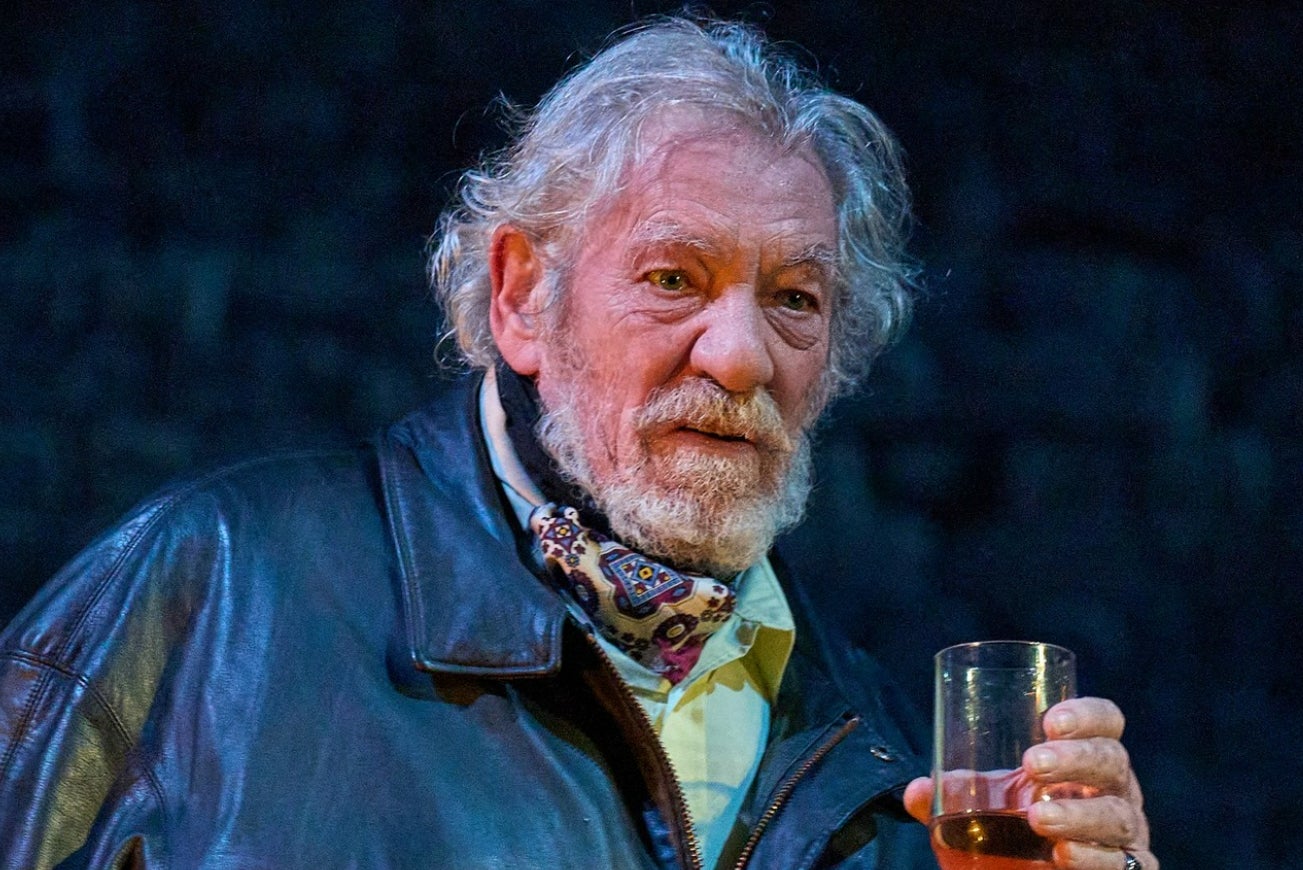 Ian McKellen takes the role of Falstaff, one he’s often refused in the past