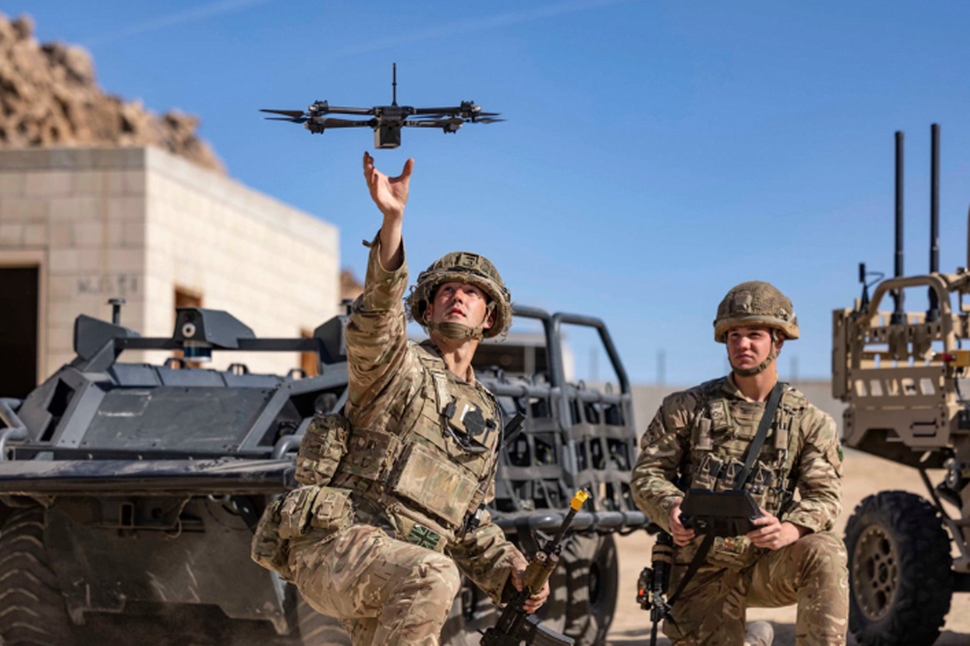 AI Drone Swarms Arms Race