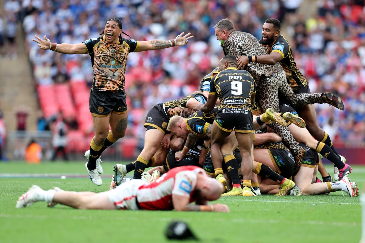 Adrian Lam says last year’s Challenge Cup triumph gave Leigh an identity