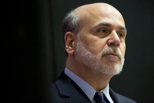 Ben Bernanke was tasked with reviewing the Bank’s forecasting models (Jason Alden/PA)