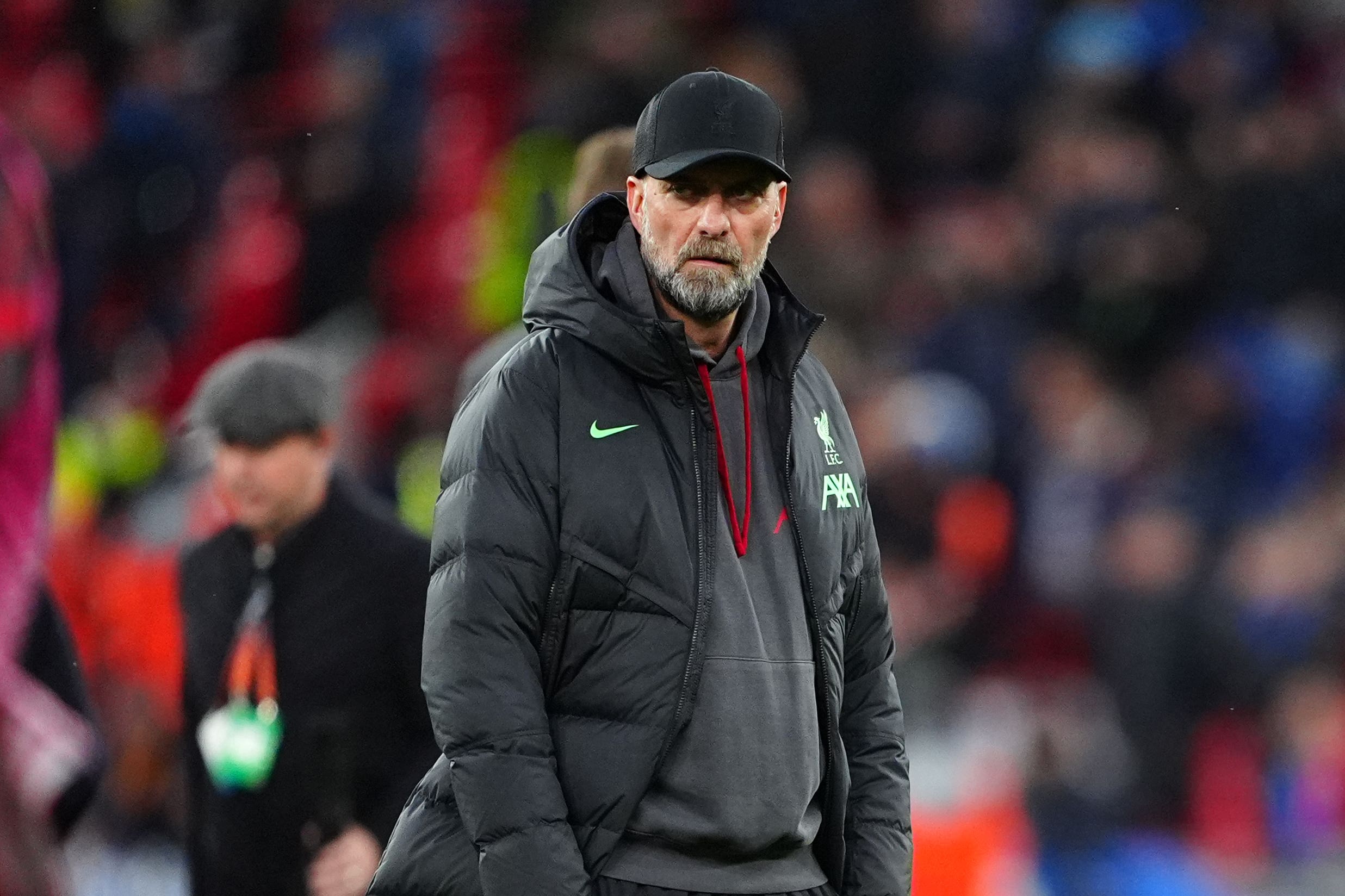 Jurgen Klopp admitted the defeat to Atalanta was a low point (Peter Byrne/PA)