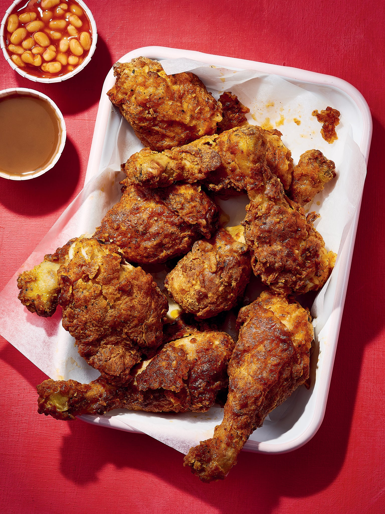 Ditch the takeaway and whip up this fried chicken in 30 minutes