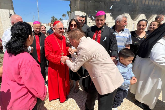 Iraq Christians Patriarch Returns