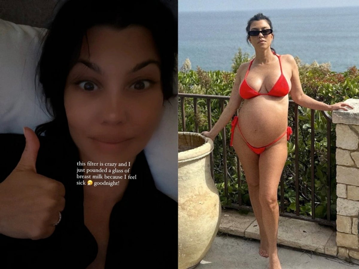 Kourtney Kardashian says she drank her breast milk after feeling sick. Is a new wellness trend upon us?
