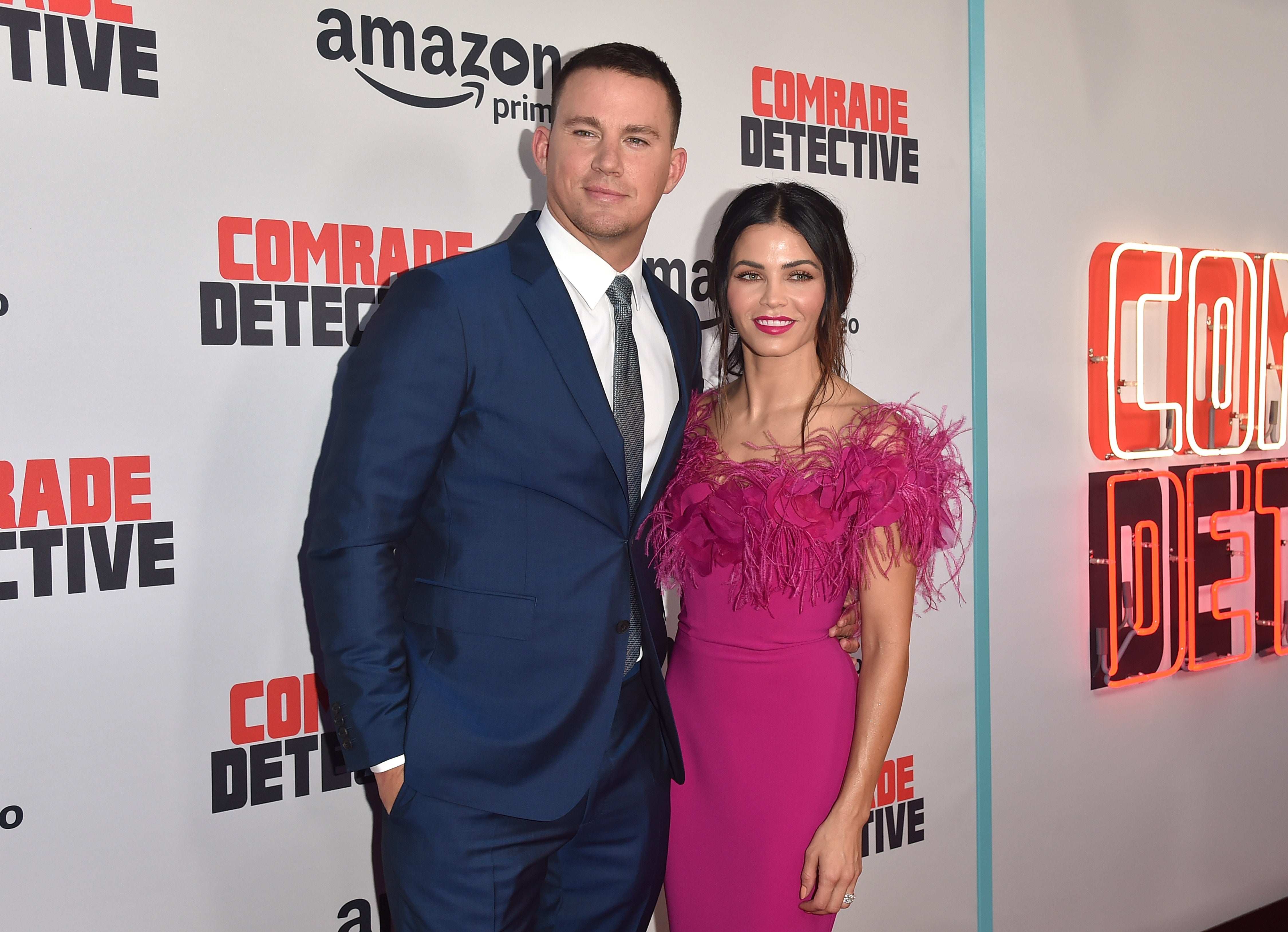 <p>Channing Tatum and Jenna Dewan </p>