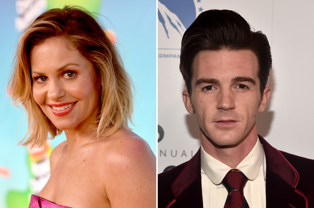 <p>Candace Cameron Bure and Drake Bell</p>
