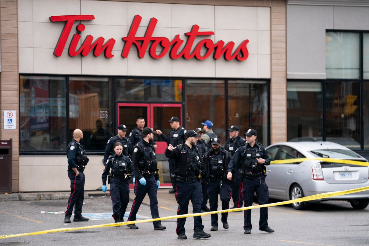 A Toronto police officer was stabbed and a suspect shot. Both hospitalized in stable condition