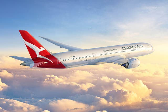 <p>Qantas has suspended its QF9 nonstop flight from Australia to the UK ‘due to the situation in parts of the Middle East’ </p>