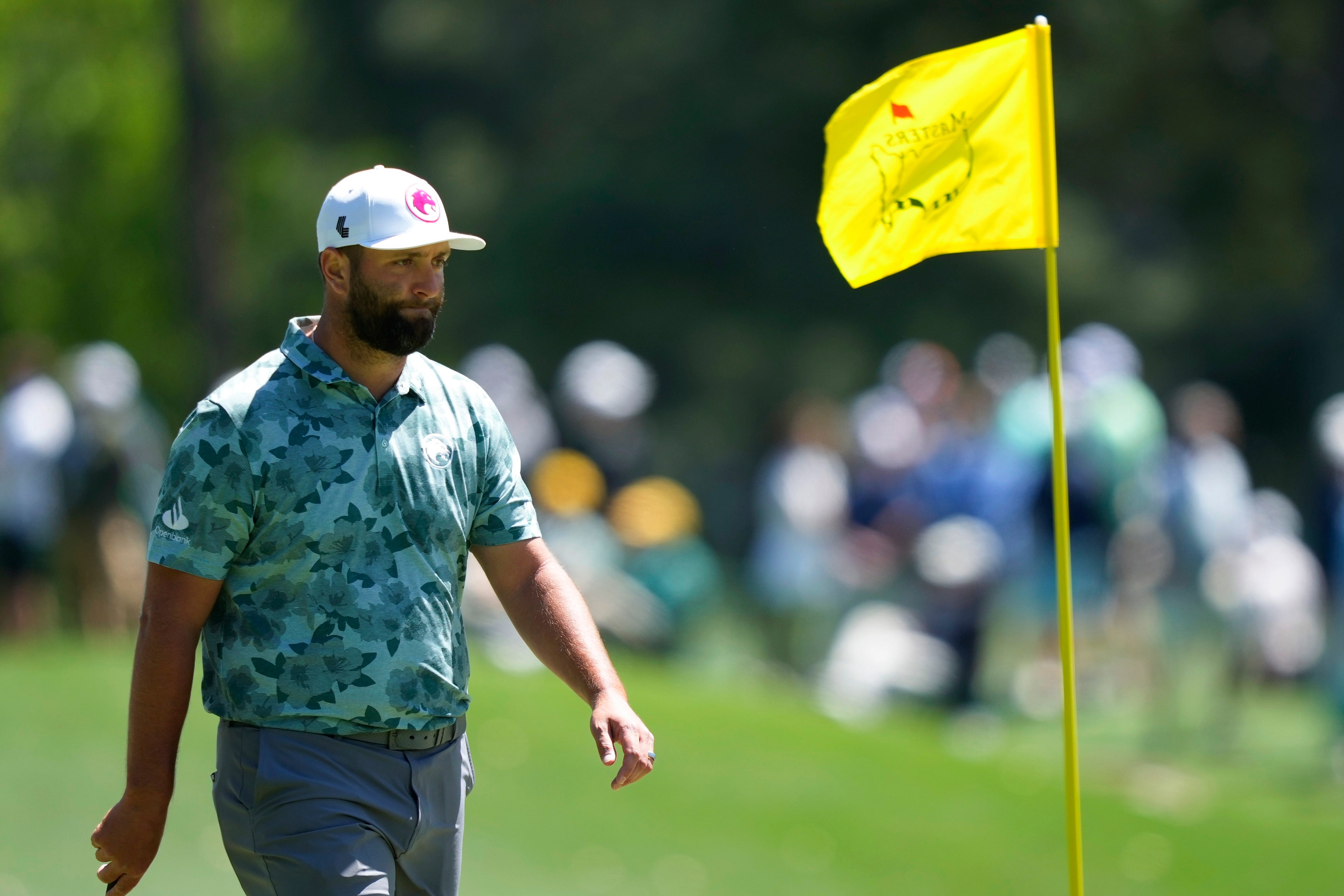Jon Rahm will not be defending his Masters crown