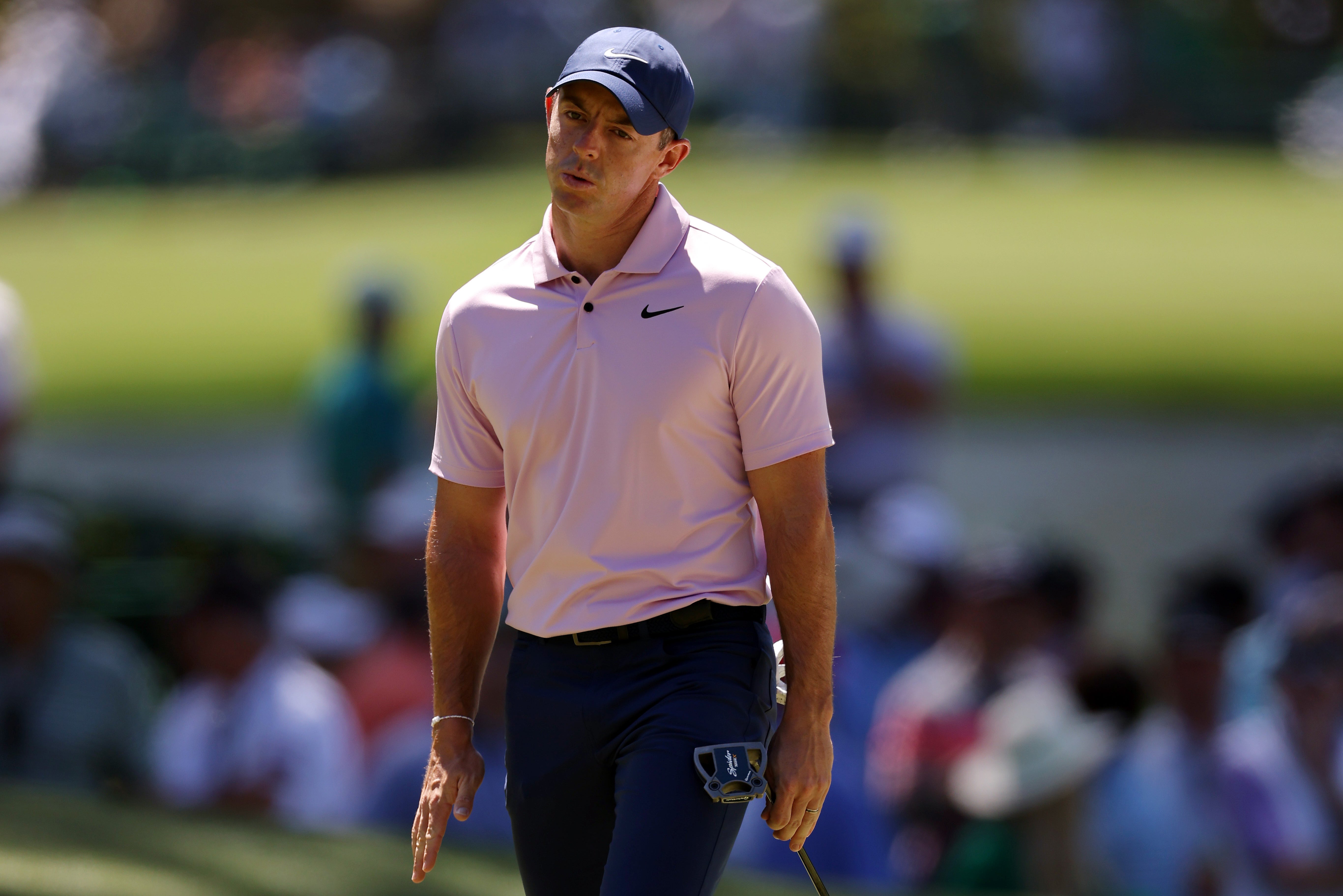 Rory McIlroy was unable to play his way into contention on Saturday