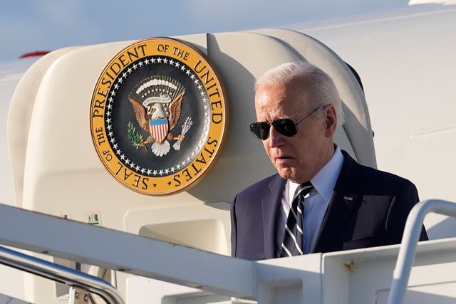<p>President Biden reaffirmed the USA's ‘iron-clad’ support for Israel after it came under missile attack from Iran </p>