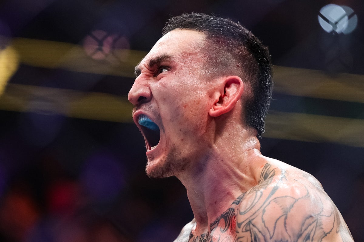 Max Holloway on pointing to canvas vs. Justin Gaethje, being